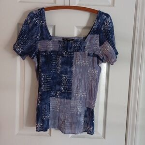 ZAC & RACHAEL SQUARE NECK TOP SIZE L